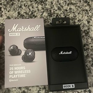 Marshall mode to 25 hours of wireless playtime Bluetooth